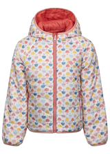 Tresspass DESSIE - FEMALE REVERSIBLE CASUAL JACKET - SOFT ORANGE