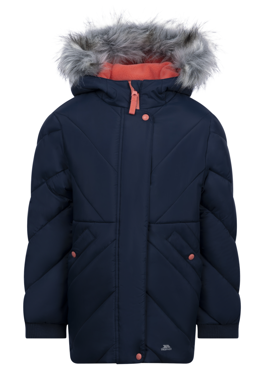Tresspass BUNTEE - FEMALE CASUAL JACKET - NAVY