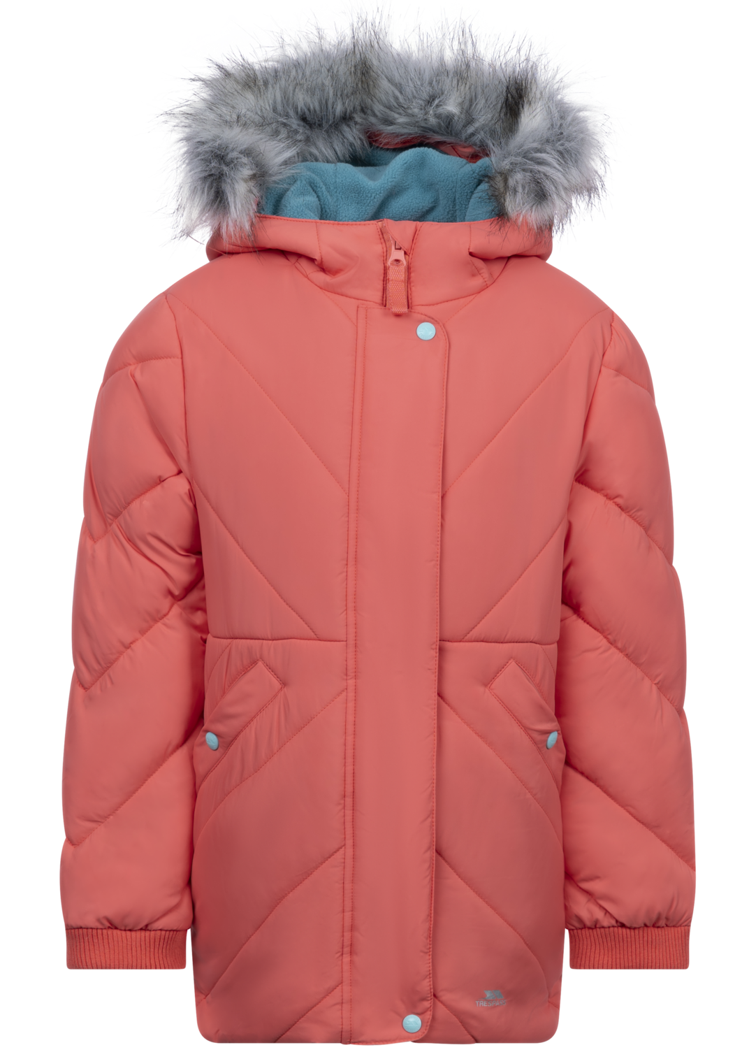 Tresspass BUNTEE - FEMALE CASUAL JACKET - SOFT ORANGE