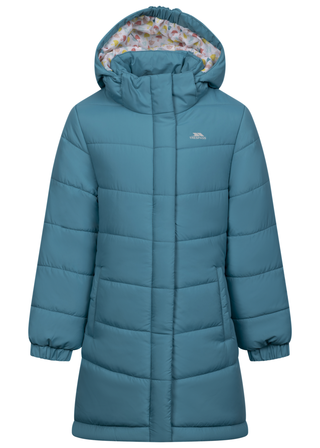 Tresspass ELLSTER - FEMALE CASUAL JACKET - LIGHT TEAL