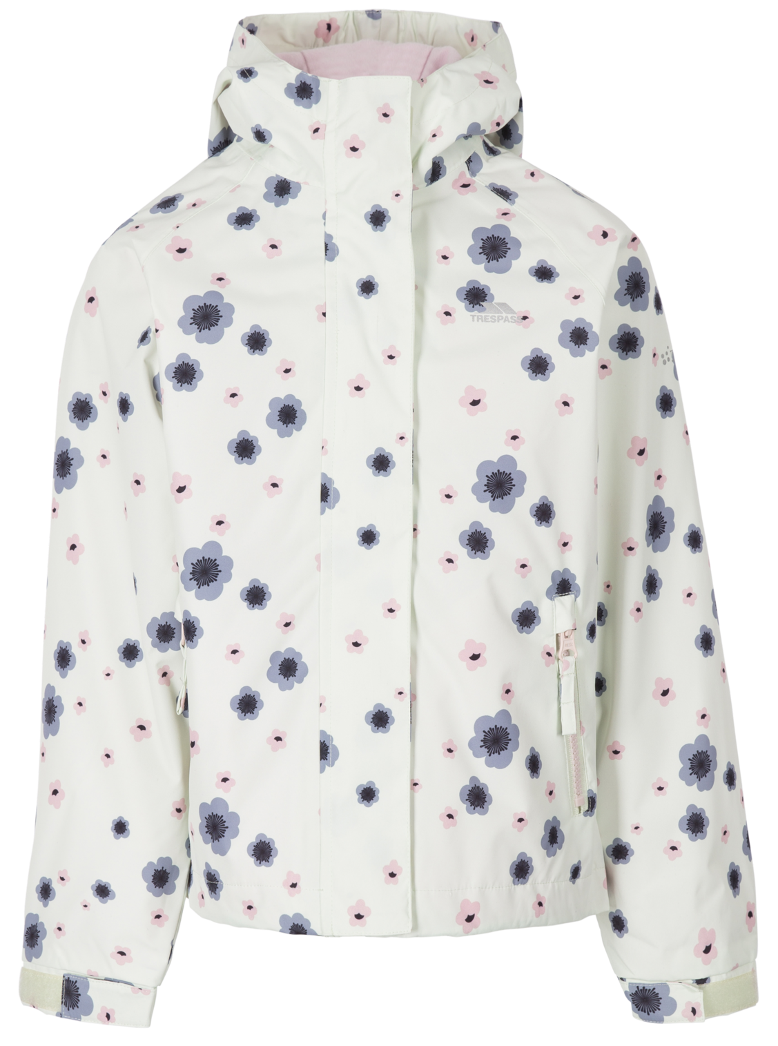 Tresspass HOPEFUL - FEMALE RAIN JACKET TP50 - MINT BREEZE