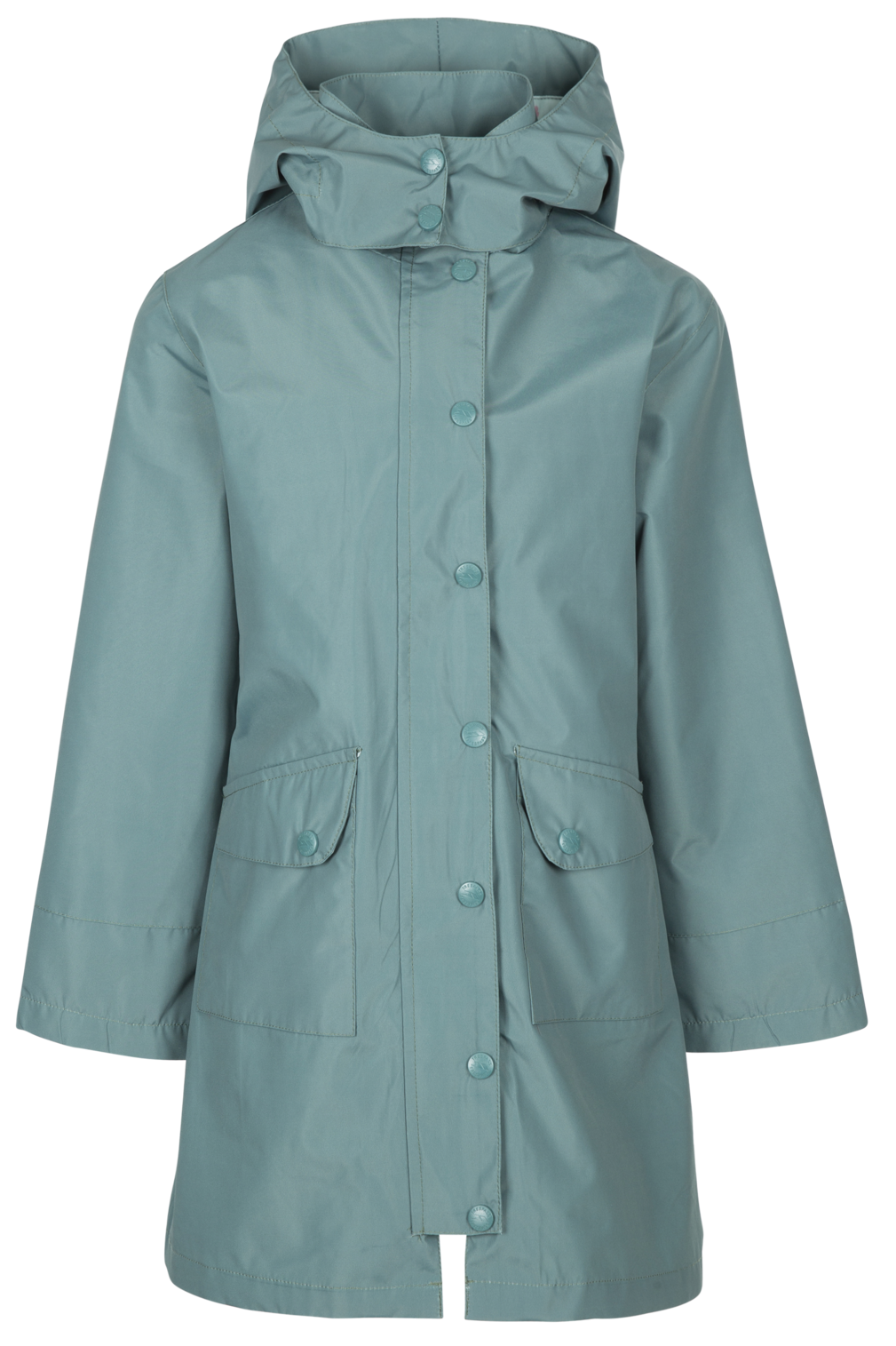 Tresspass DRIZZLING - GIRLS RAIN JKT - SPRUCE GREEN
