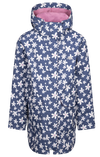 Tresspass PRIMDROP - FEMALE RAIN JACKET TP50 - BLUETONE