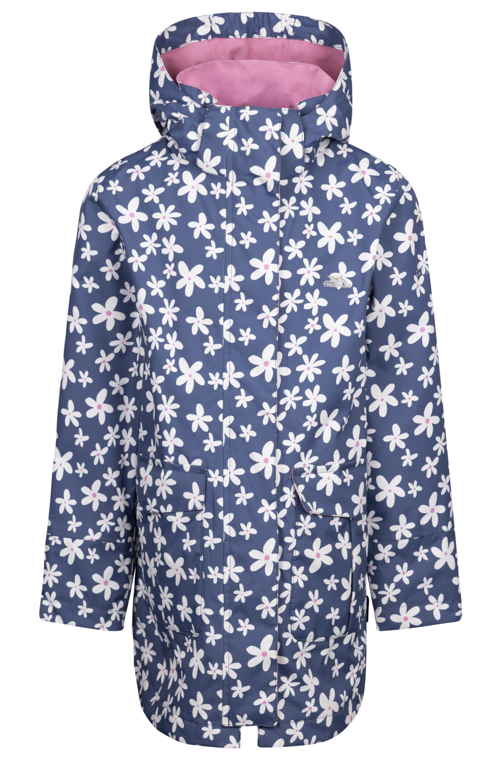 Tresspass PRIMDROP - FEMALE RAIN JACKET TP50 - BLUETONE