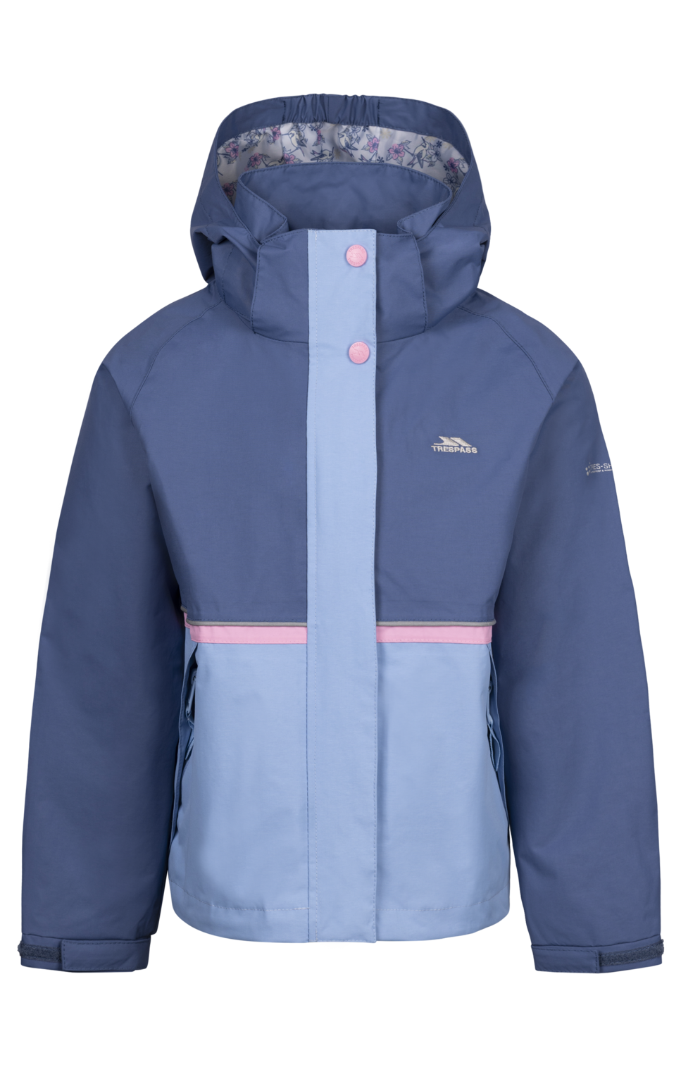 Tresspass ALLORA - FEMALE RAIN JACKET TP50 - BLUETONE