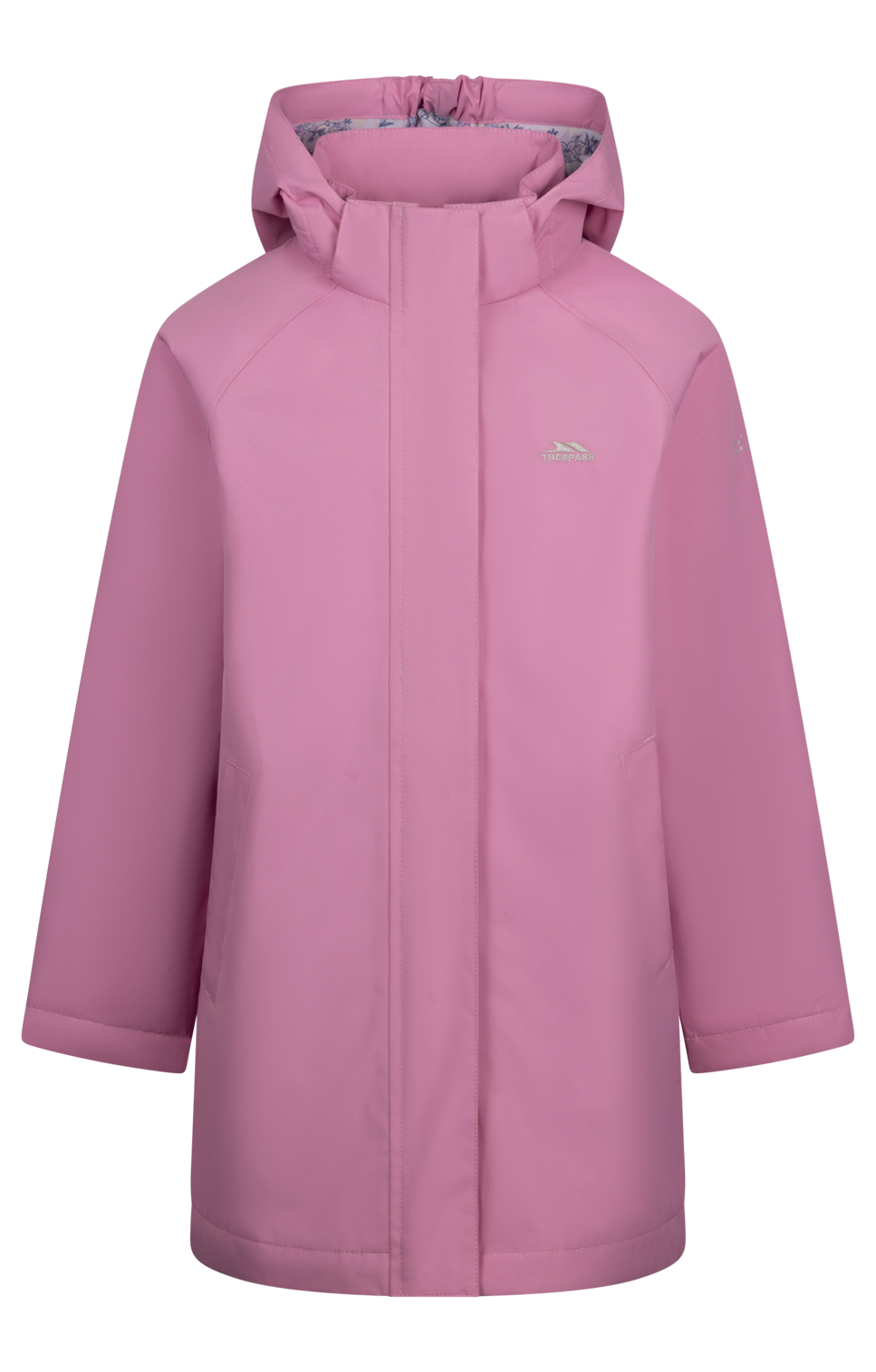 Tresspass MAYDEW - FEMALE RAIN JACKET TP50 - SWEETPINK