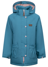Tresspass ROSELETTIE - FEMALE RAIN JACKET - LIGHT TEAL