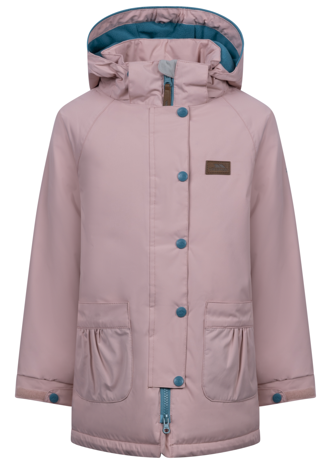 Tresspass ROSELETTIE - FEMALE RAIN JACKET - MID ROSE