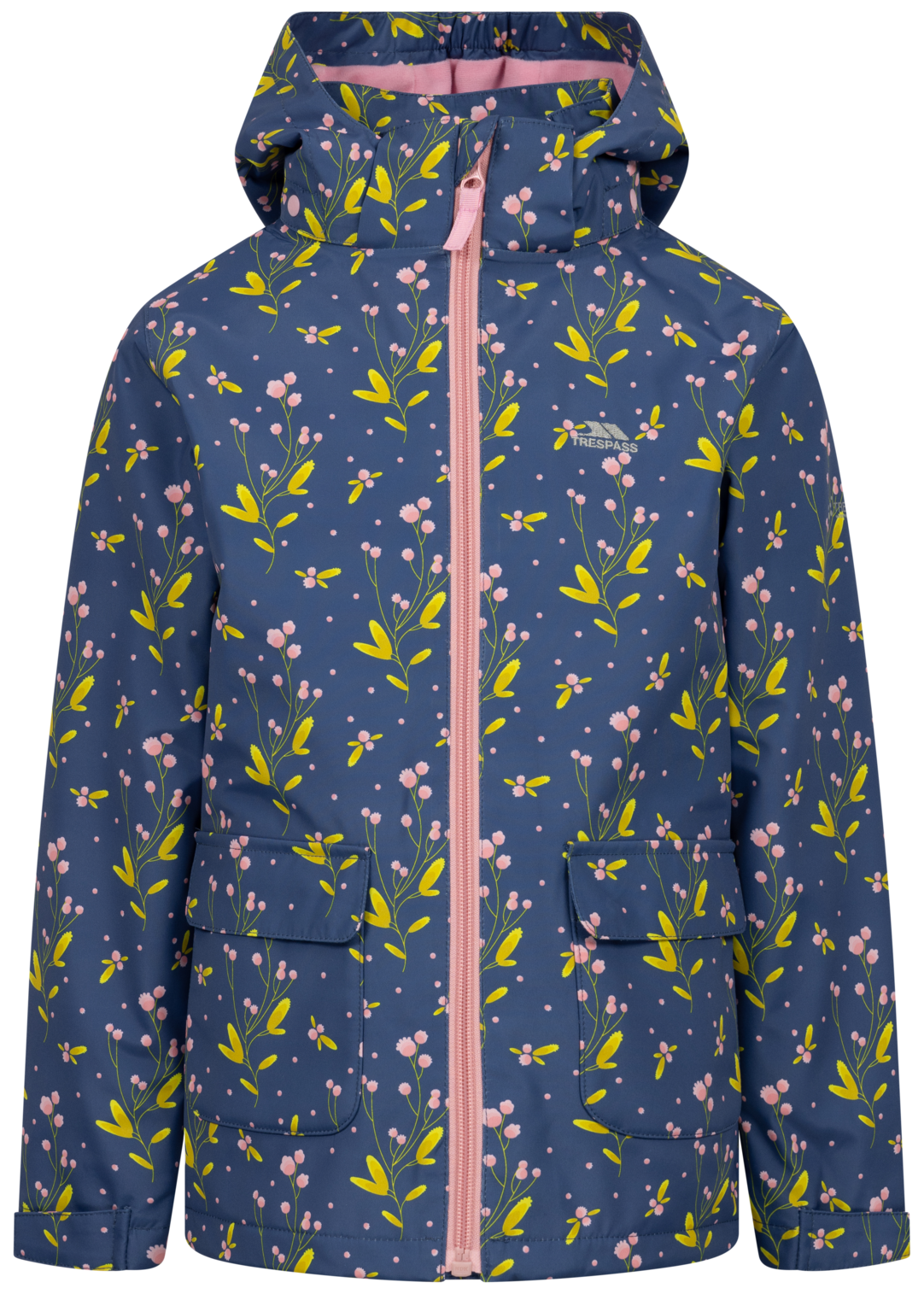 Tresspass MICAELLA - FEMALE RAIN JACKET - BLUETONE