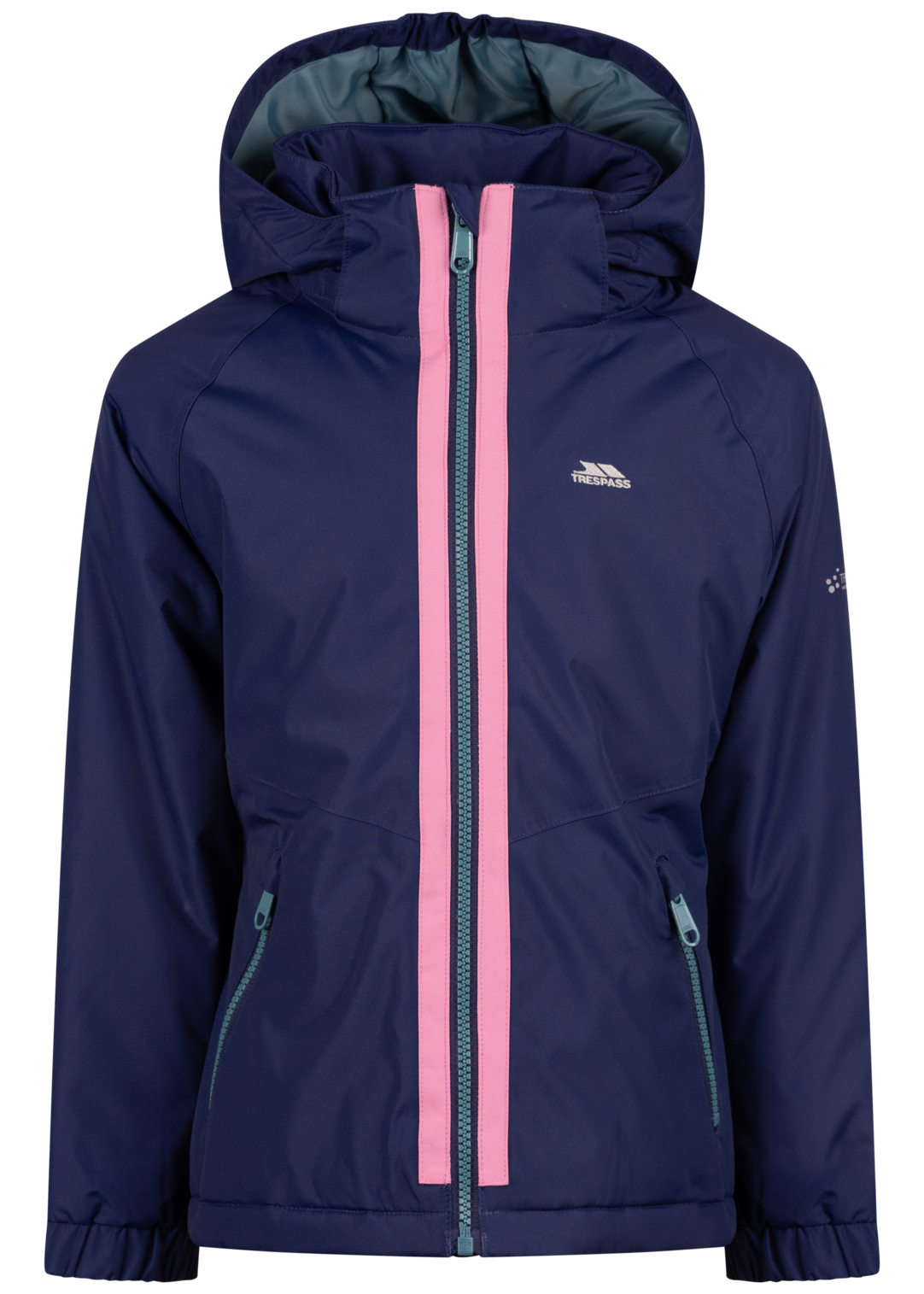 Tresspass ROSSA - FEMALE RAIN JACKET - SAPPHIRE BLUE