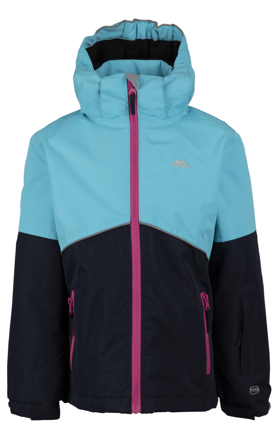 Tresspass PRECISION - KIDS SKI JACKET TP50 - SPA BLUE