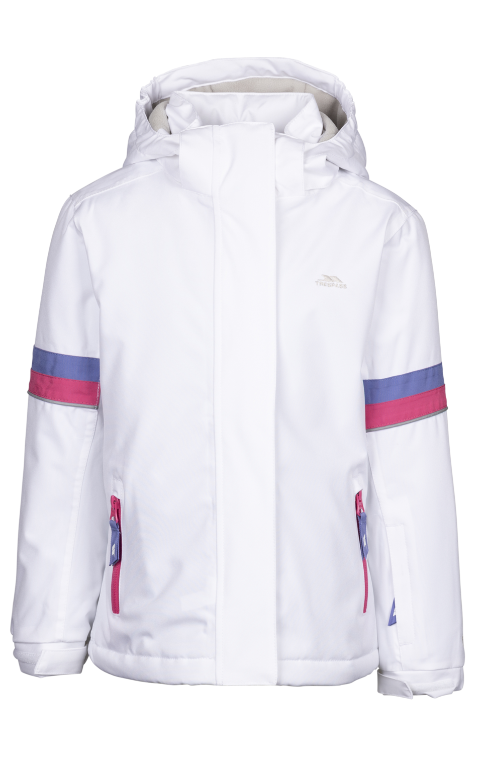 Tresspass KHARLI - KIDS SKI JKT - WHITE