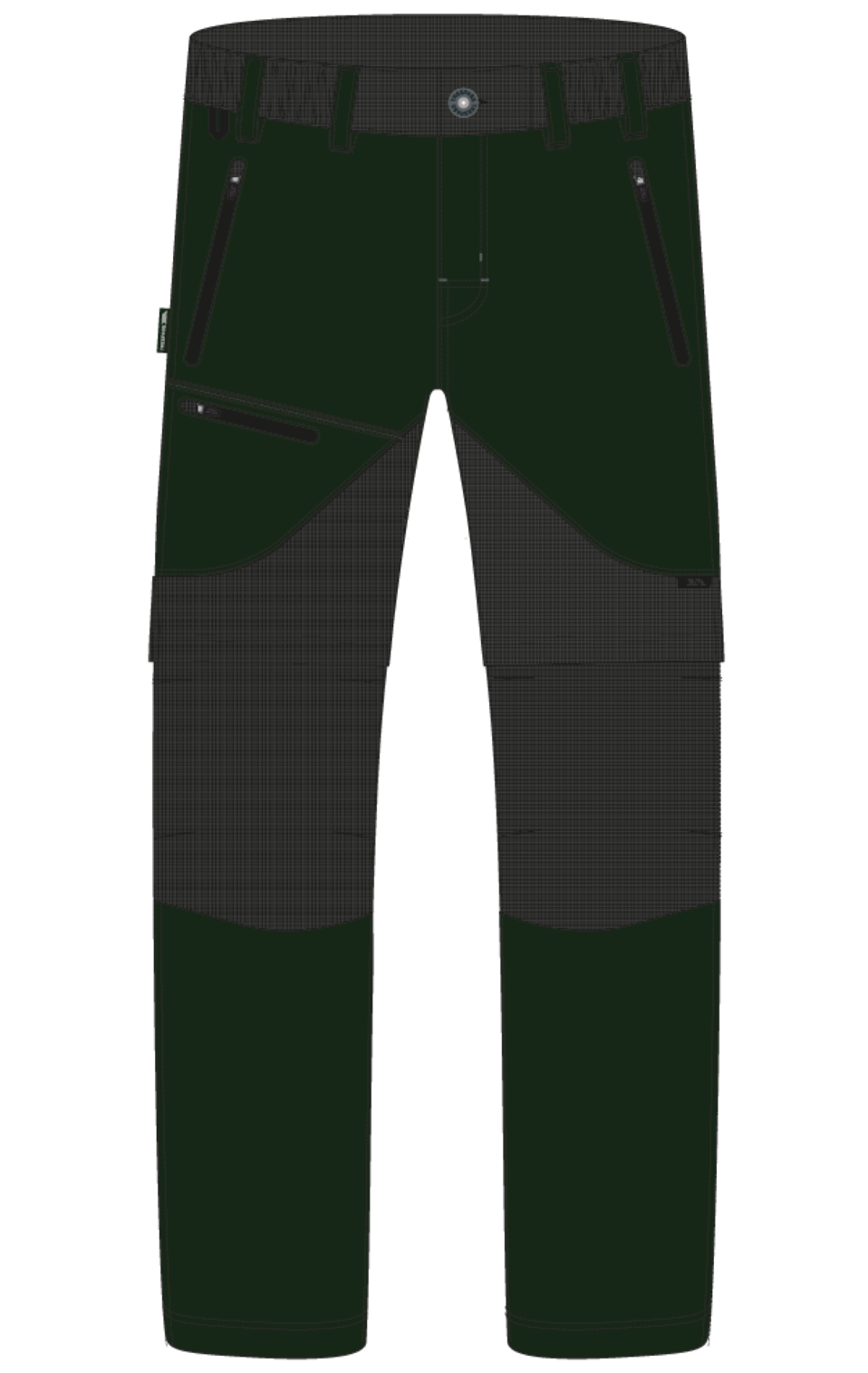 Tresspass GRATWICH - MENS PANT - DARK IVY