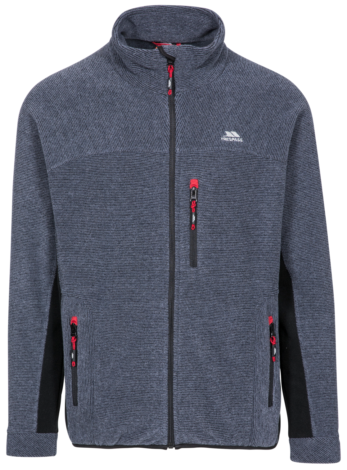 Tresspass JYNX - MALE FLEECE AT300 - NAVY STRIPE