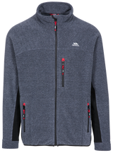 Tresspass JYNX - MALE FLEECE AT300 - NAVY STRIPE