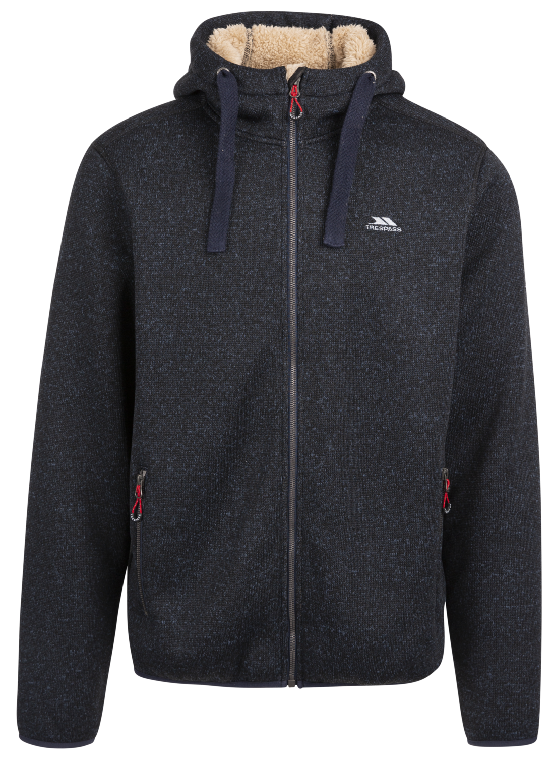 Tresspass TABLEYPIPE - MALE FLEECE AT500 - NAVY MARL