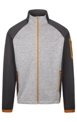 Tresspass FOXEARTH - MALE AT300 FLEECE - GREY MARL