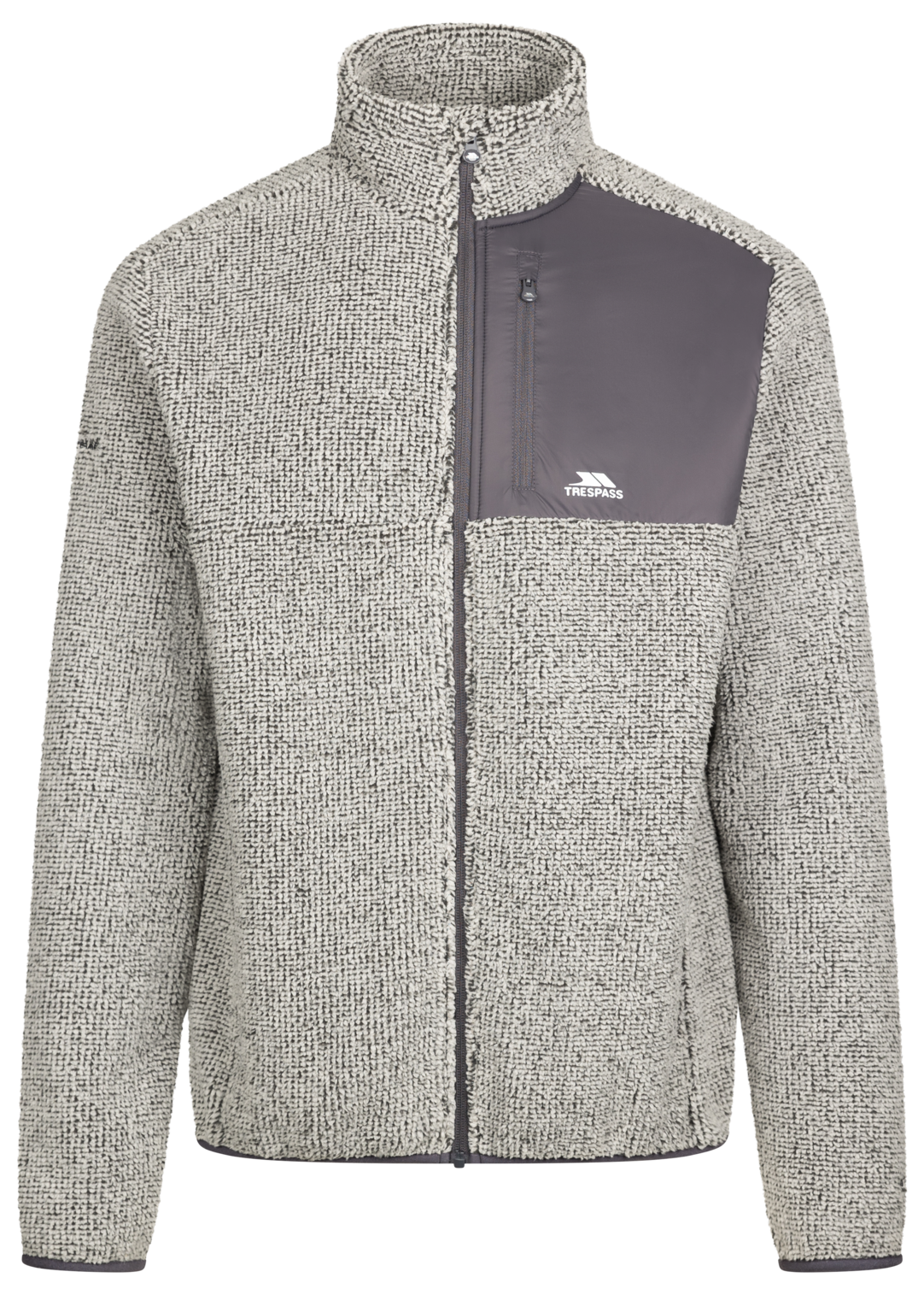 Tresspass COCHRANE - MALE FLEECE JACKET AT300 - GREY MARL