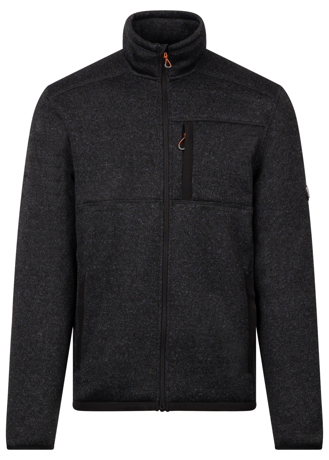 Tresspass BRAMALL - MALE FLEECE JACKET AT400 - BLACK MARL