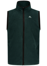 Tresspass BERNARY - MALE FLEECE VEST AT200 - DARK GREEN
