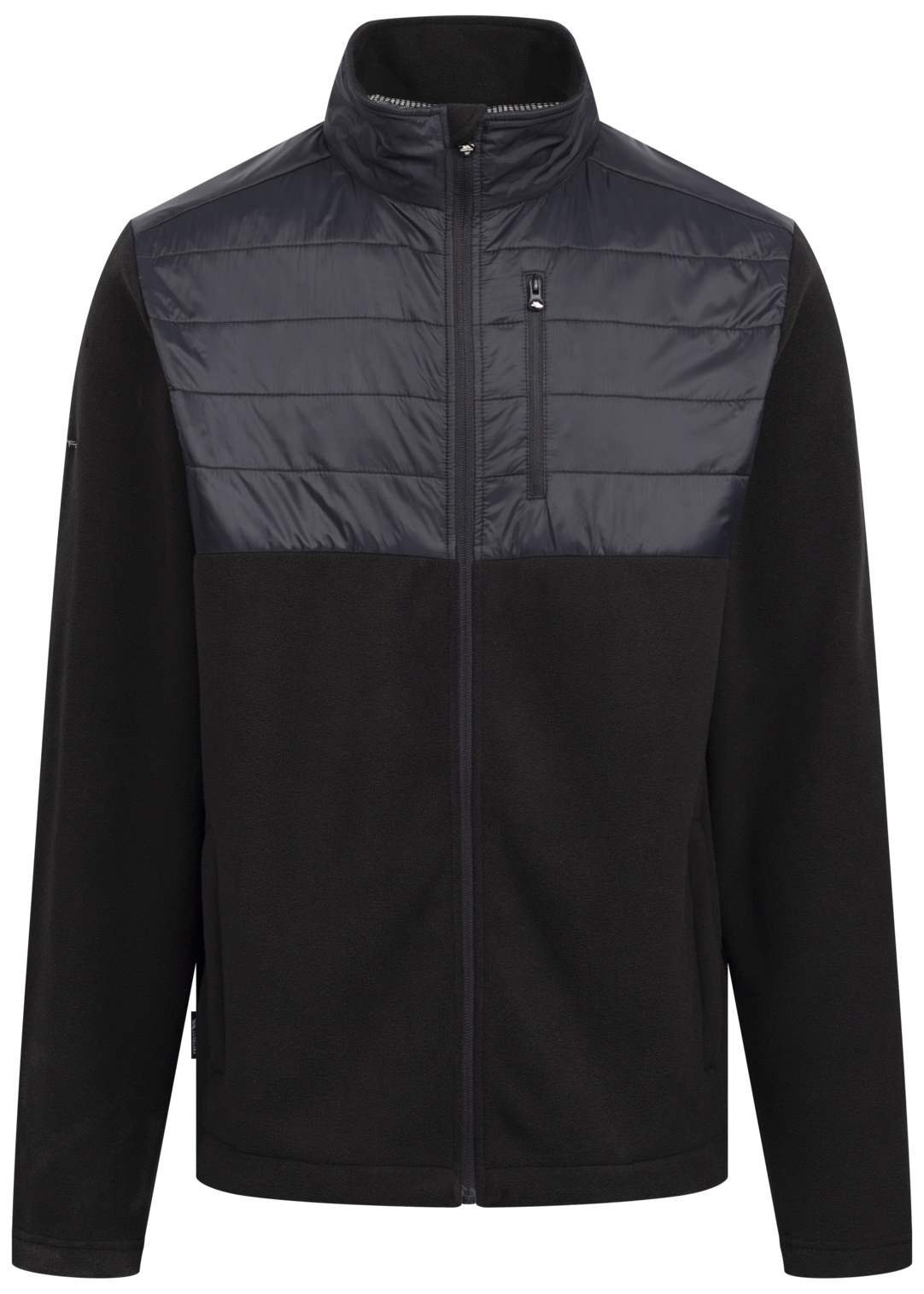 Tresspass BOB - MALE HYBRID FLEECE AT200 - BLACK