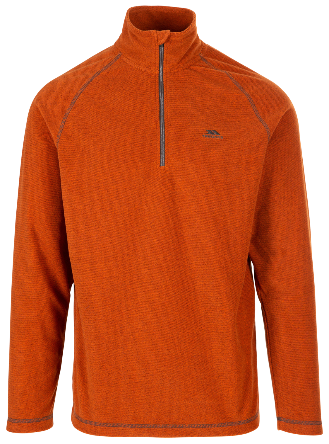 Tresspass KEYNOTE - MALE FLEECE AT100 - BURNT ORANGE