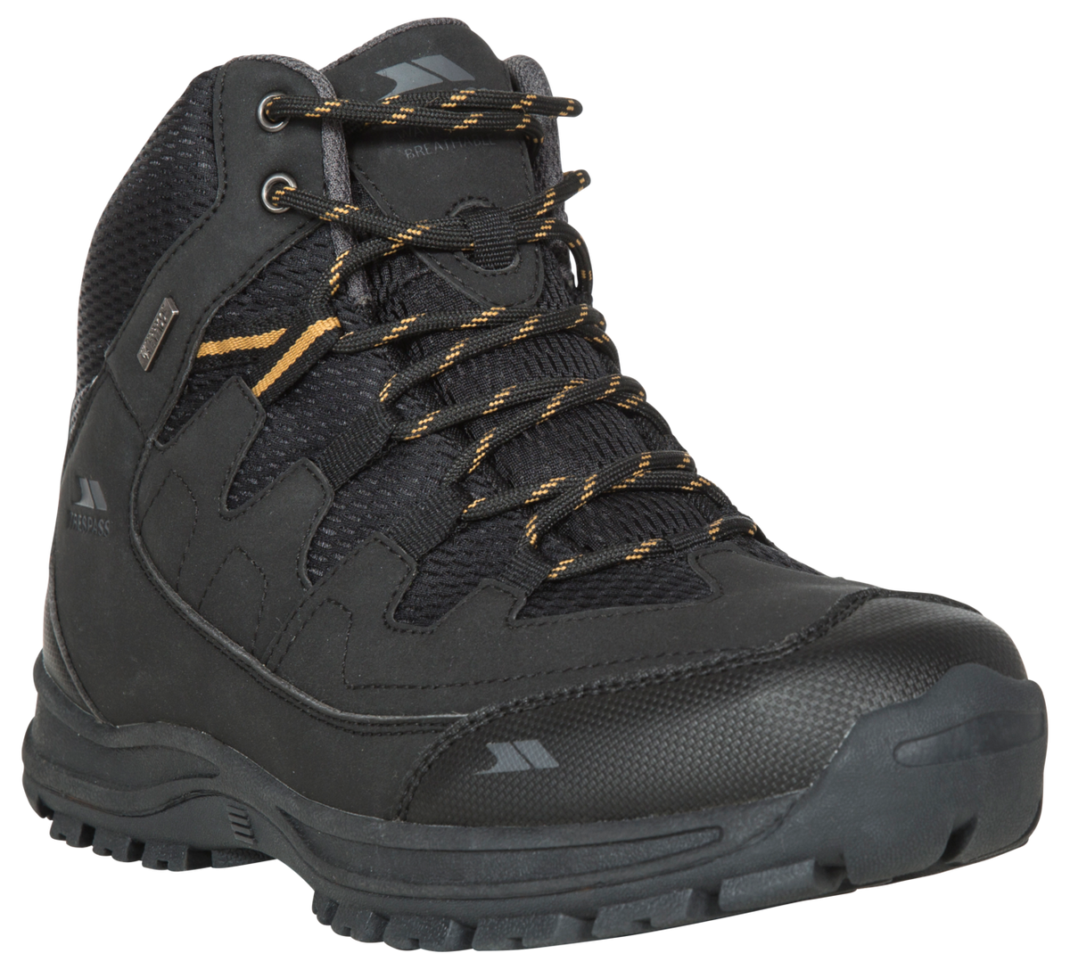 Tresspass FINLEY - MALE HIKING BOOT - BLACK