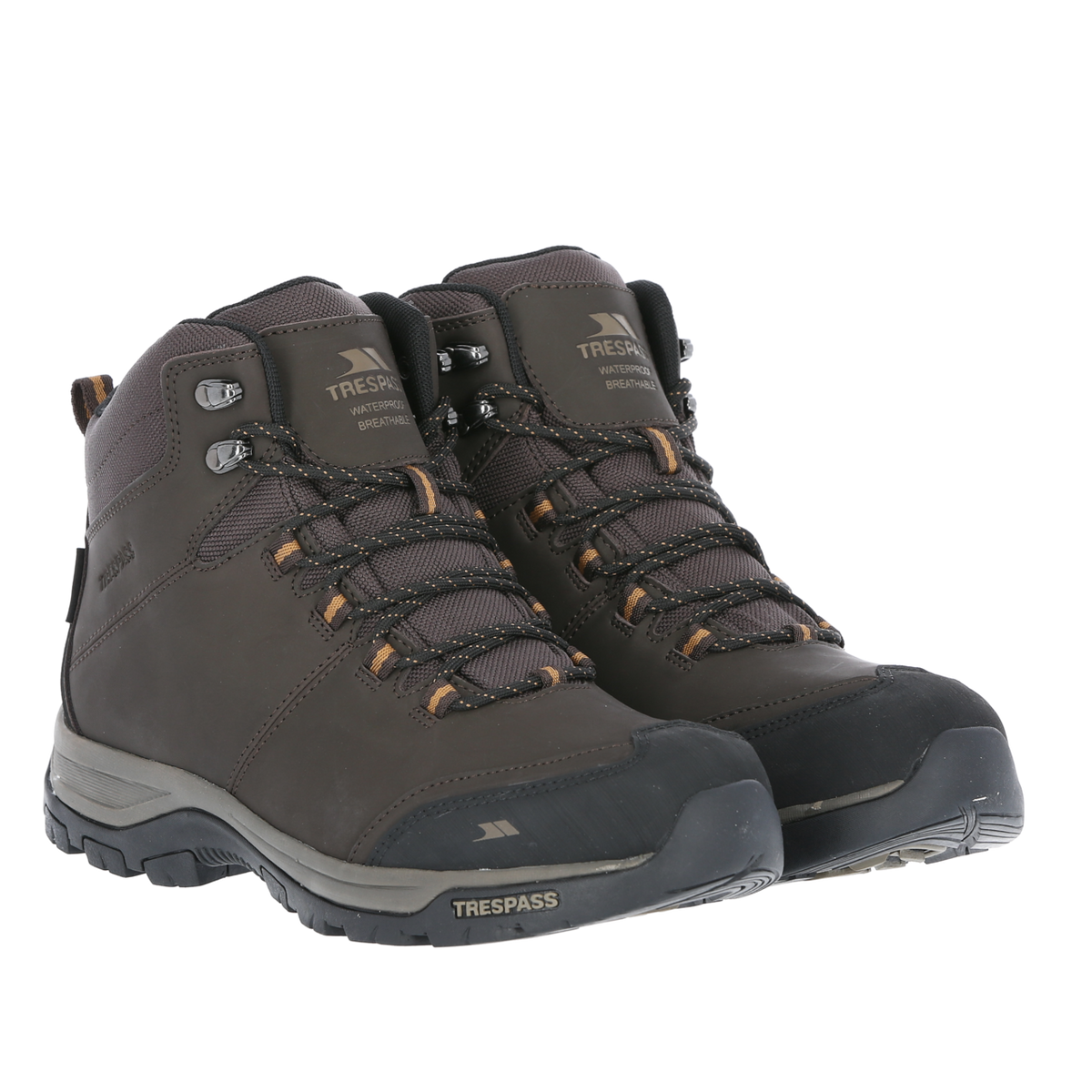 Tresspass HIRAM - MALE MID CUT BOOT - EARTH