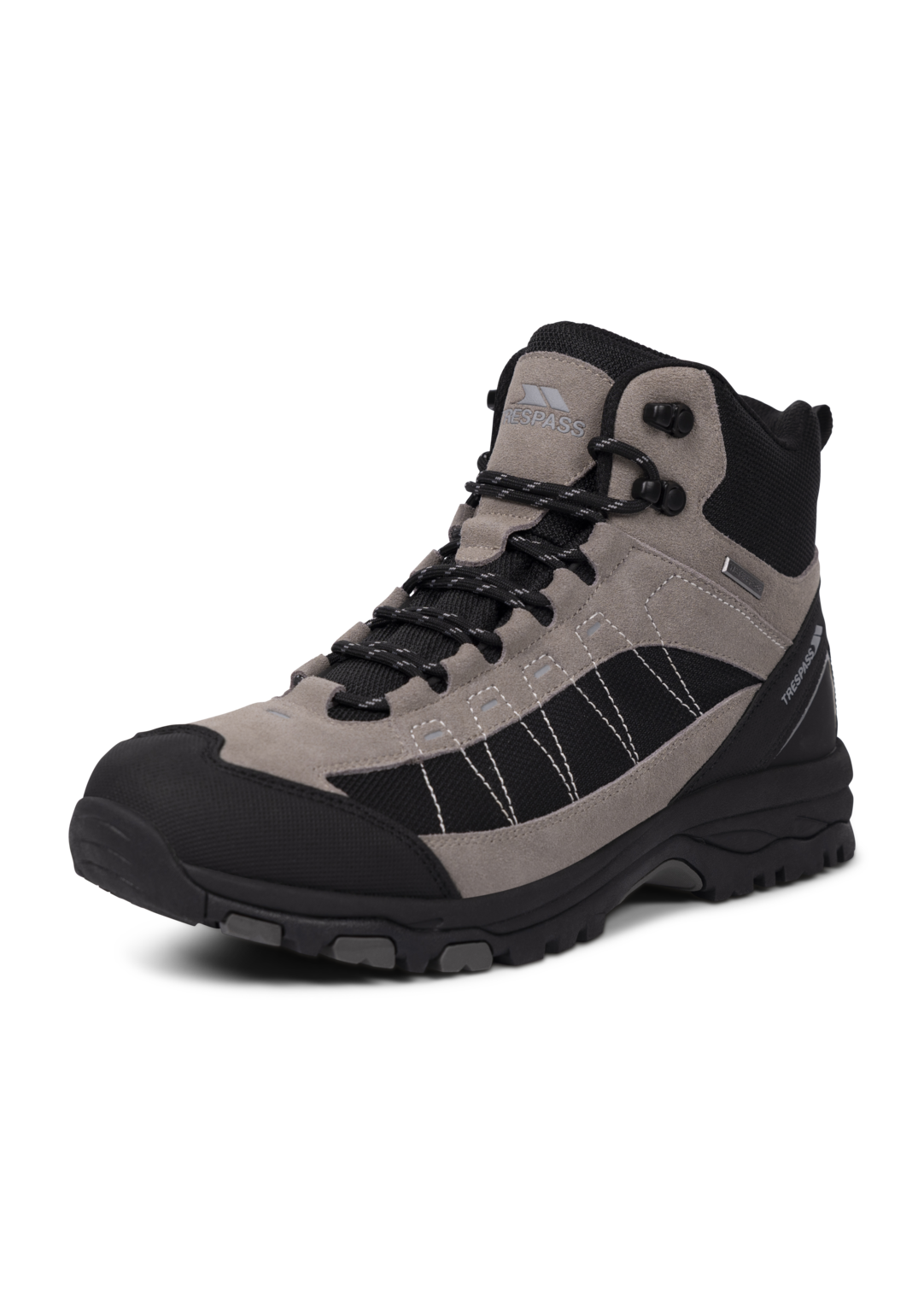 Tresspass SCARP MID - MALE MID CUT BOOT - BLACK
