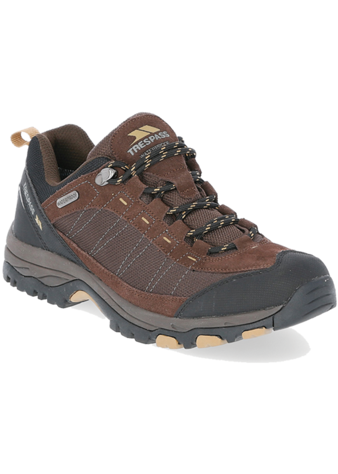 Tresspass SCARP B - MALE TECHNICAL TRAINER - DARK BROWN
