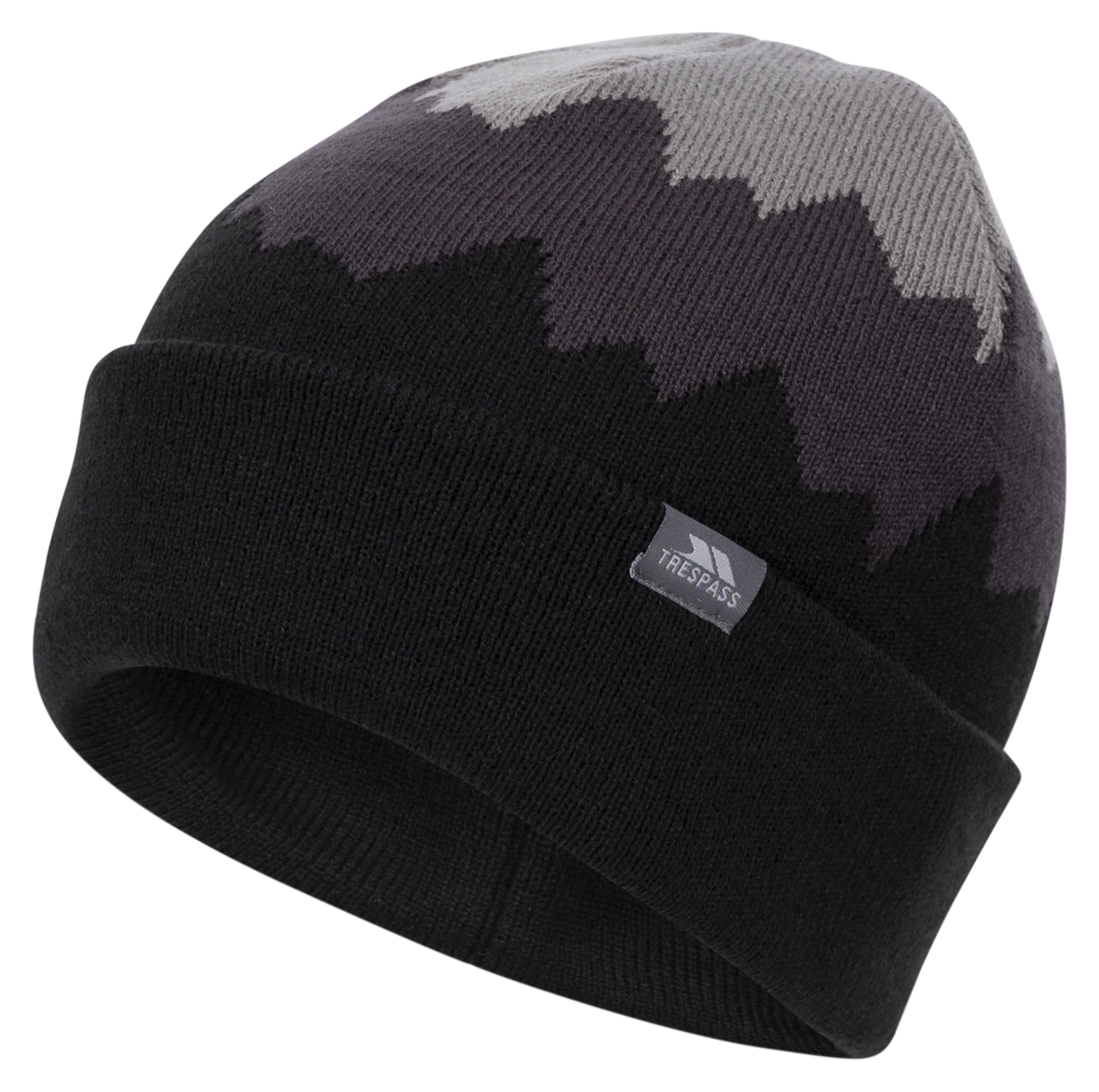 Tresspass COBBLER - MALE HAT - STORM GREY/DARK GREY/BLACK