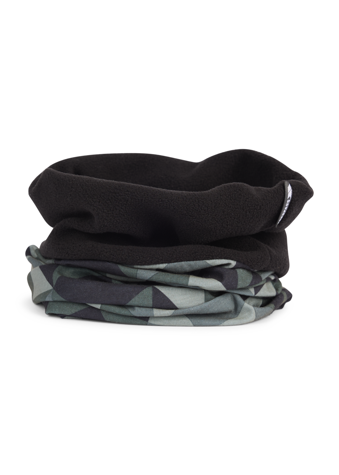 Tresspass ZAZO - MALE NECKWARMER - BLACK / GREY