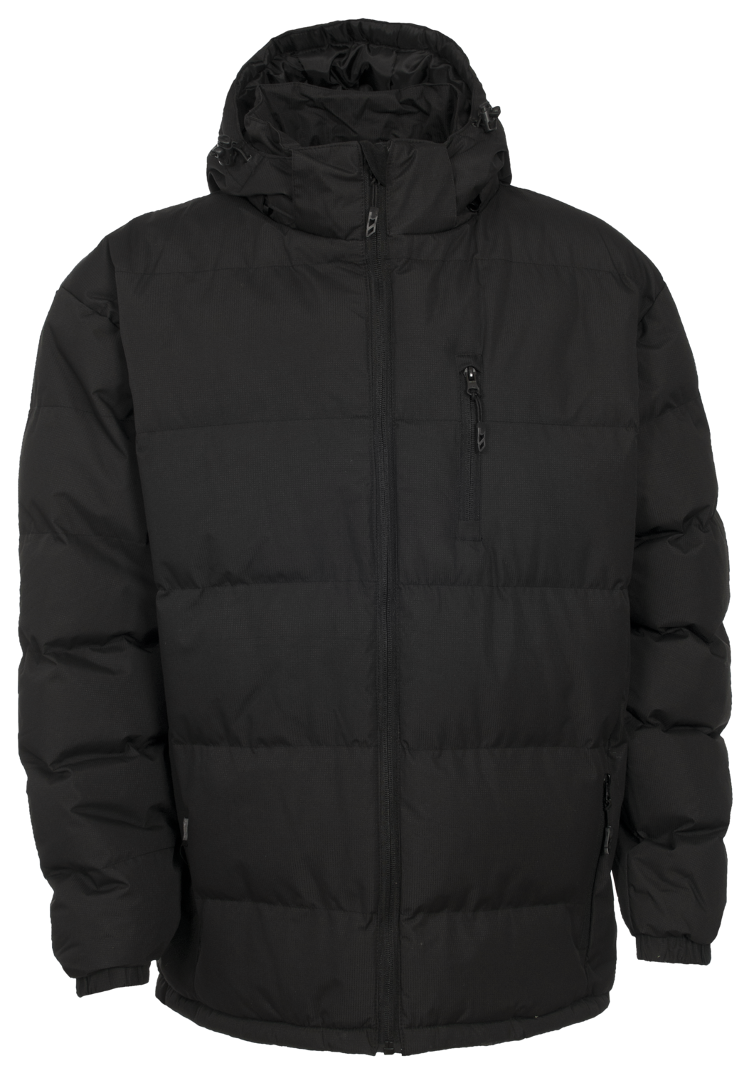 Tresspass CLIP - MALE PADDED JKT - BLACK