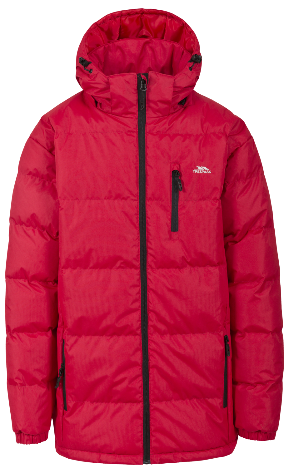 Tresspass CLIP - MALE PADDED JKT - RED