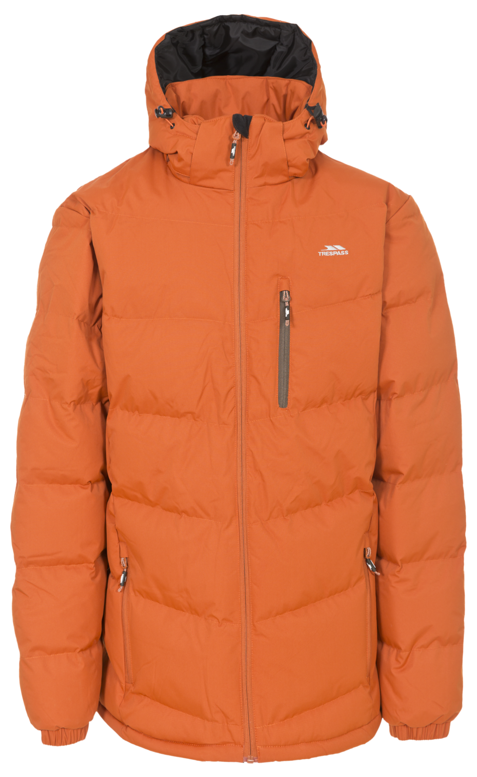 Tresspass BLUSTERY - MALE PADDED JKT - BURNT ORANGE