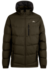 Tresspass BLUSTERY - MALE PADDED JKT - DARK VINE