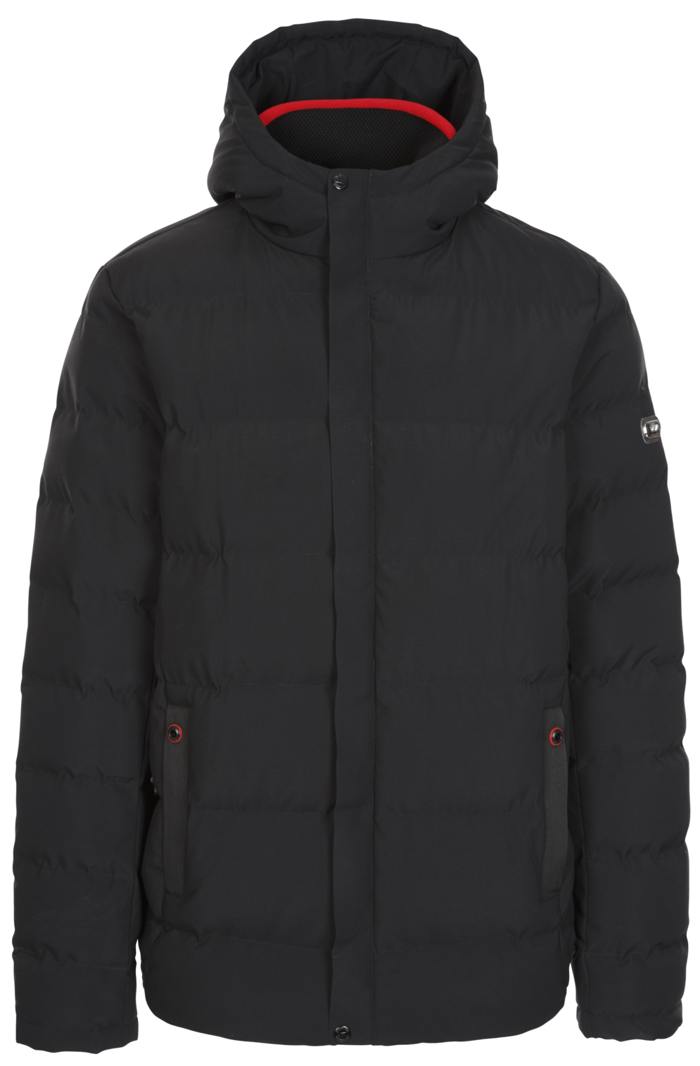 Tresspass HABBTON - MALE CASUAL JACKET - BLACK
