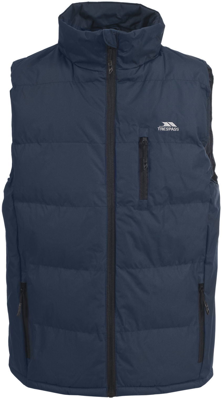 Tresspass CLASP - MALE PADDED GILET - NAVY