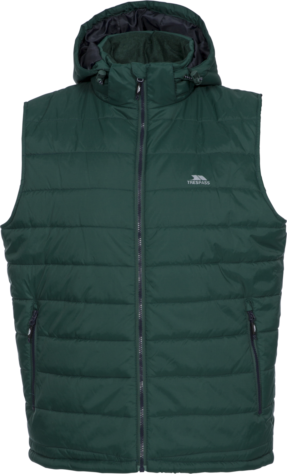 Tresspass FRANKLYN - MALE PADDED GILET - FOREST GREEN