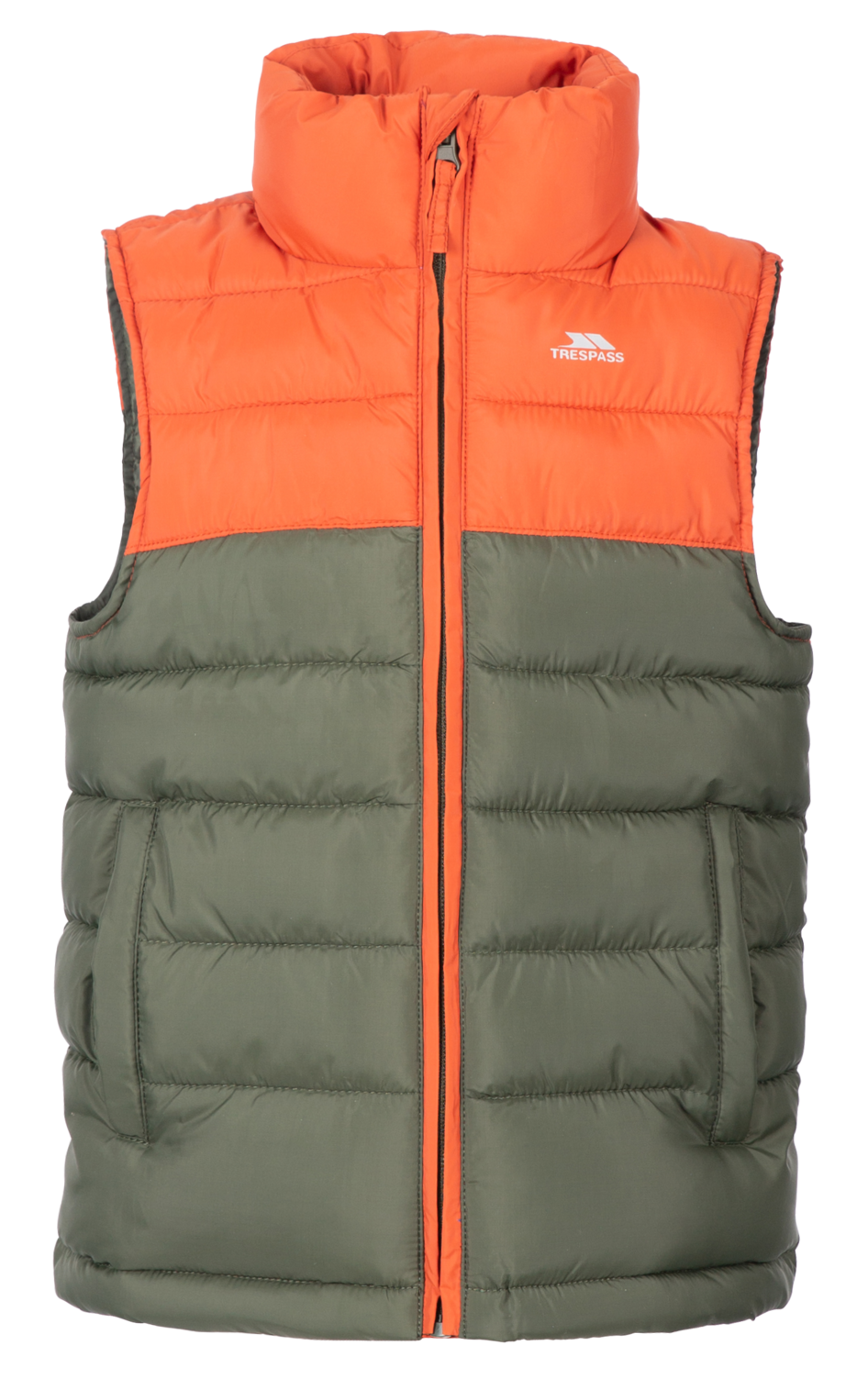 Tresspass OSKAR GILET - MALE GILET - BURNT ORANGE