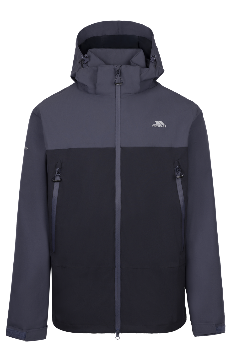 Tresspass FAHAMORE - MALE OUTDOOR JACKET - STEEL BLUE