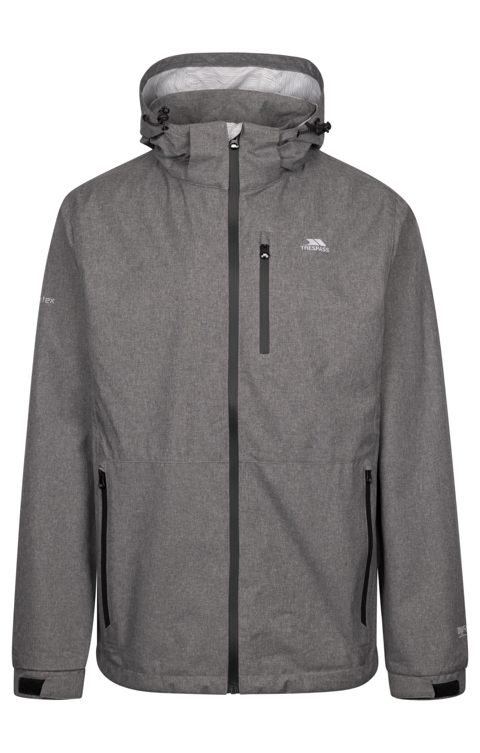 Tresspass FARLESTHORPE - MALE OUTDOOR JACKET - GREY MARL
