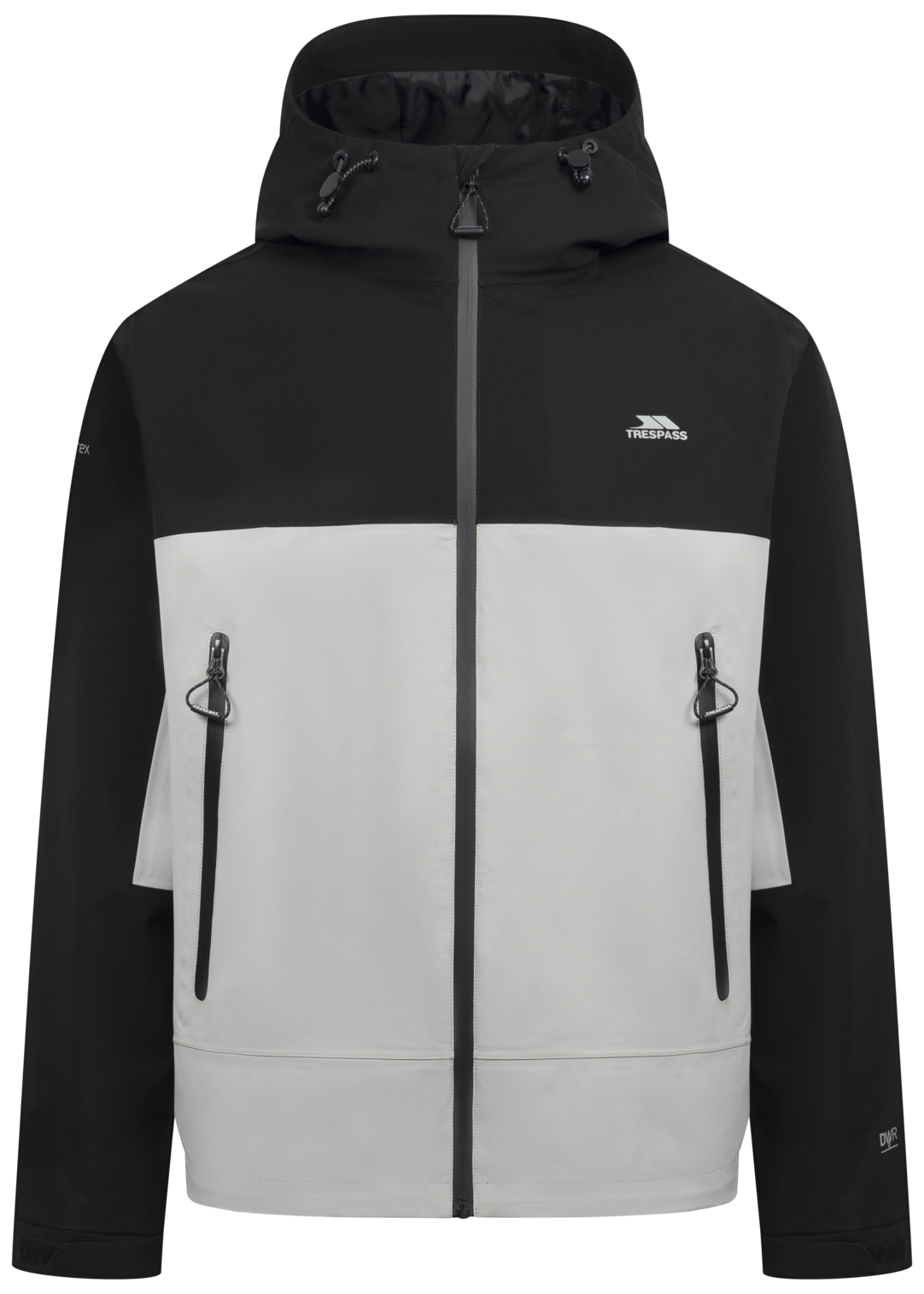 Tresspass EWEN - MALE RAIN JACKET - BLACK