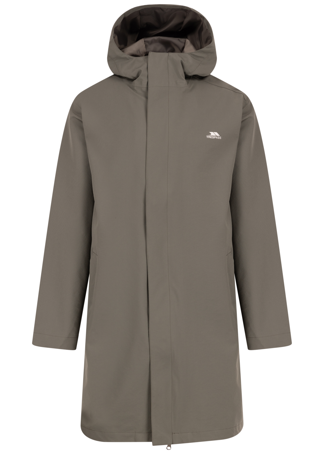 Tresspass UISDEAN - MALE RAIN JACKET - GREEN SMOKE