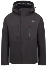 Tresspass GRIMINISH - MALE RAIN JACKET - DARK GREY