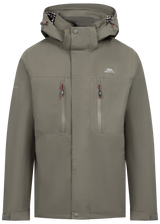 Tresspass GRIMINISH - MALE RAIN JACKET - GREEN SMOKE