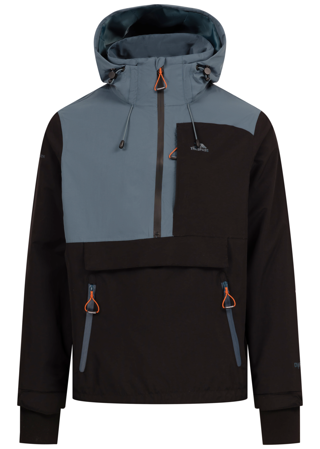Tresspass SCOLPAIG - MALE RAIN JACKET - BLACK