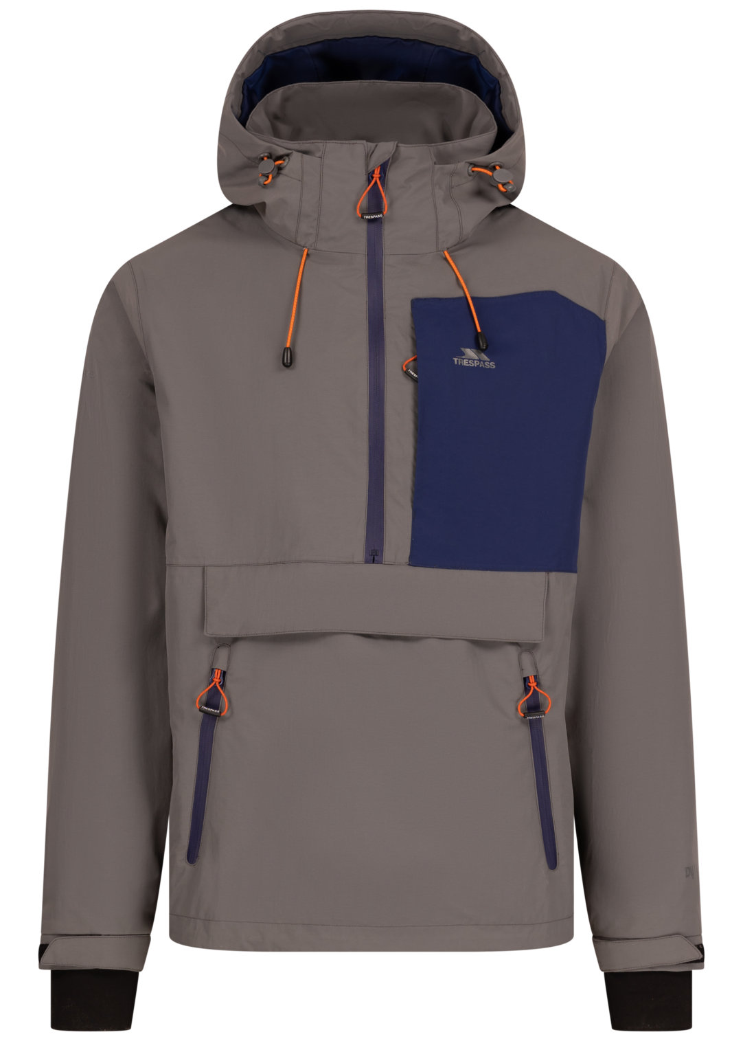 Tresspass SCOLPAIG - MALE RAIN JACKET - STORM GREY