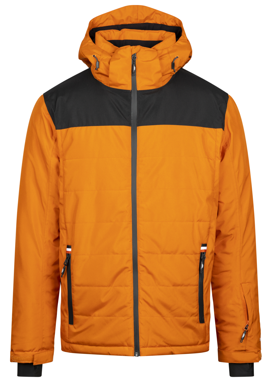 Tresspass CHRISTOPHER - MALE SKI JACKET - ORANGE SPICE