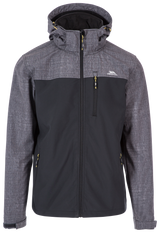 Tresspass ABBOTT - MALE SOFTSHELL - DARK GREY MARL